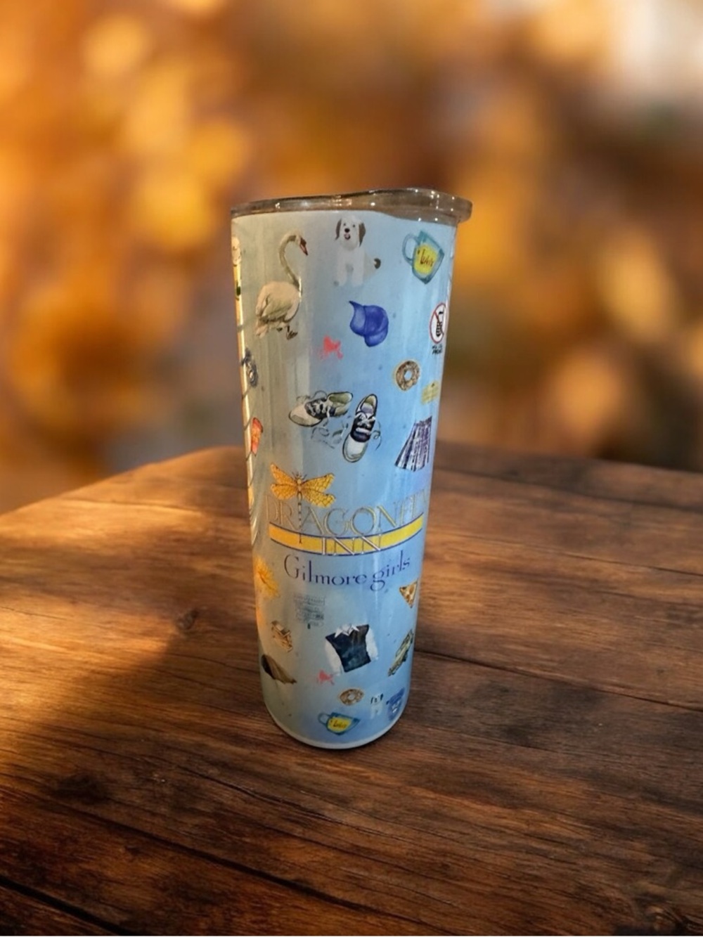 Coffee Lover Tumbler | Cozy TV Inspired Drinkware | Fan Gift - Picture 2 of 3